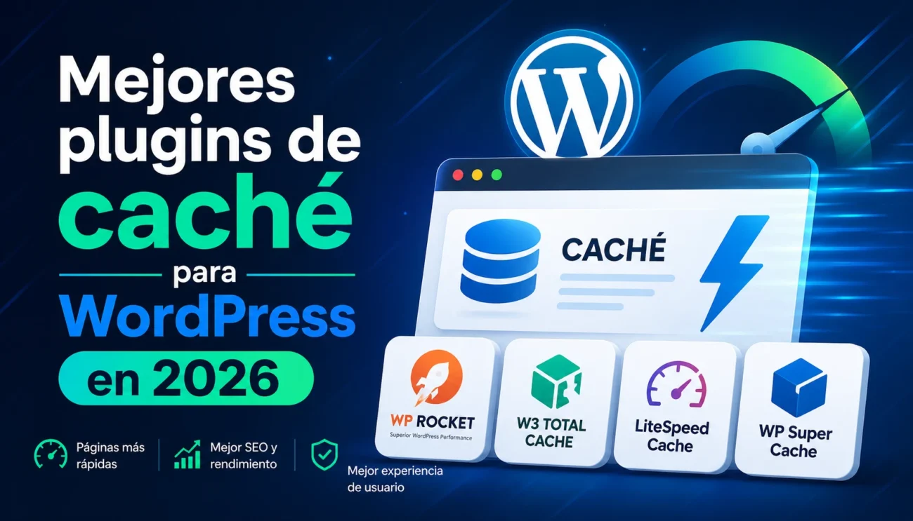 Mejores plugins de caché para WordPress en 2026