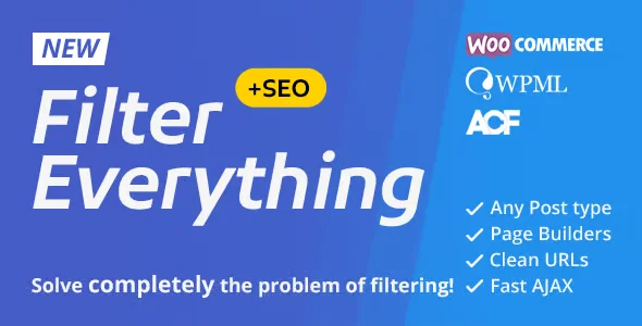 Filter Everything Product Filter