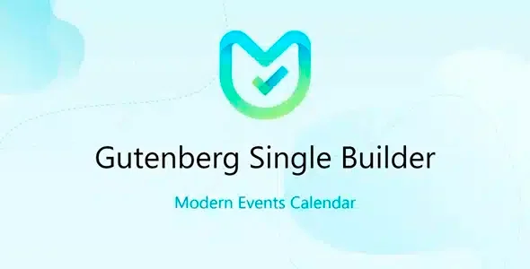 Gutenberg Single Builder Addon for MEC