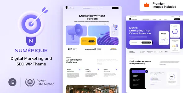 Numérique SEO Digital Marketing Theme 25